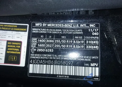 2018 Mercedes-Benz Gle 350 4Matic z USA, uszkodzony, nr VIN 4JGDA5HB6JB058097